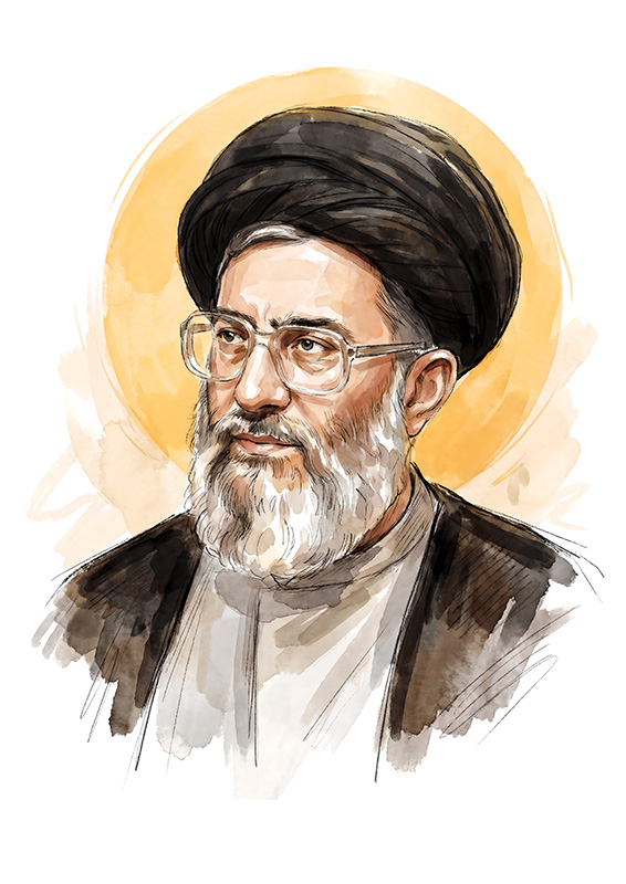 تصویرسازی چهره رهبر معظم انقلاب